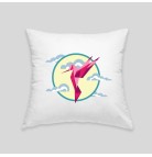 Coussin colibri
