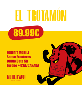 El Trotamón - Forfait Catalan Travel 5G 100Go